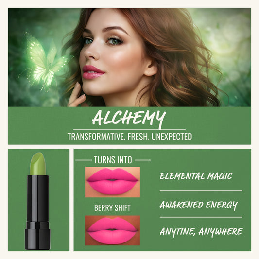 Green Alchemy Color Changing Lipstick