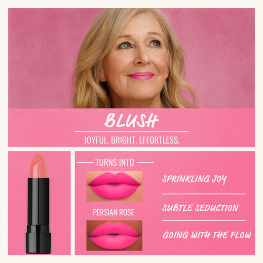 Pink Blush Color Changing Lipstick