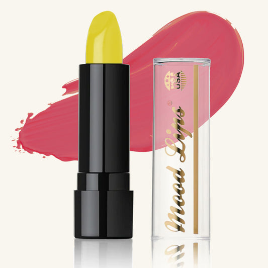 Yellow Solar Color Changing Lipstick 5 Pack Set
