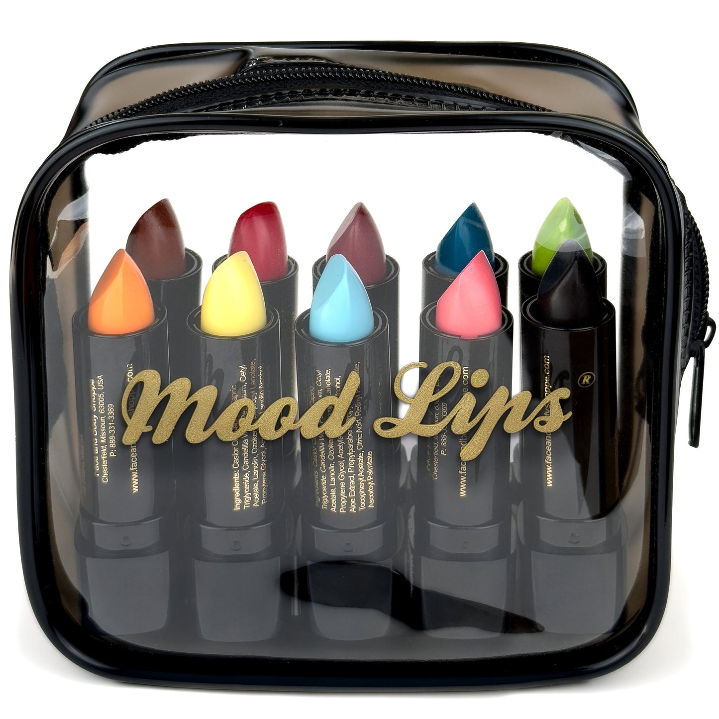 Complete Color Changing Lipstick 10 Pack Set