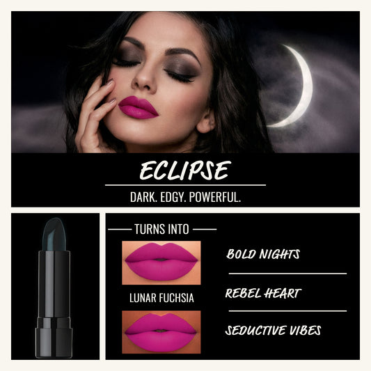 Black Eclipse Color Changing Lipstick