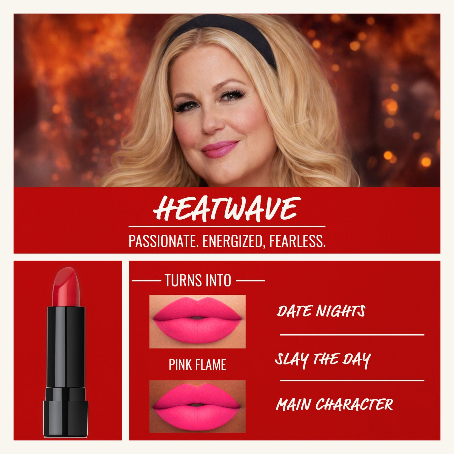 Red Heatwave Color Changing Lipstick